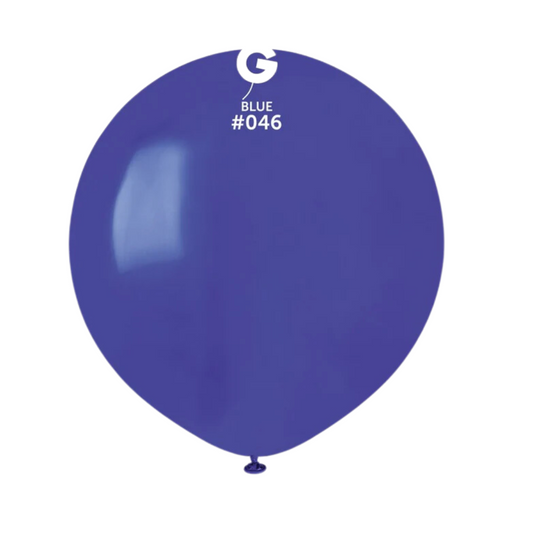 Globos de látex azul oscuro