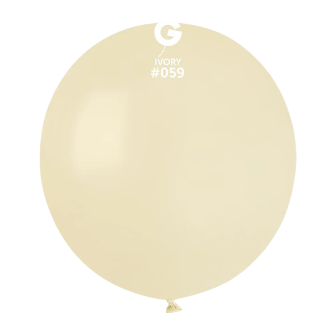 Latex Balloons Ivory