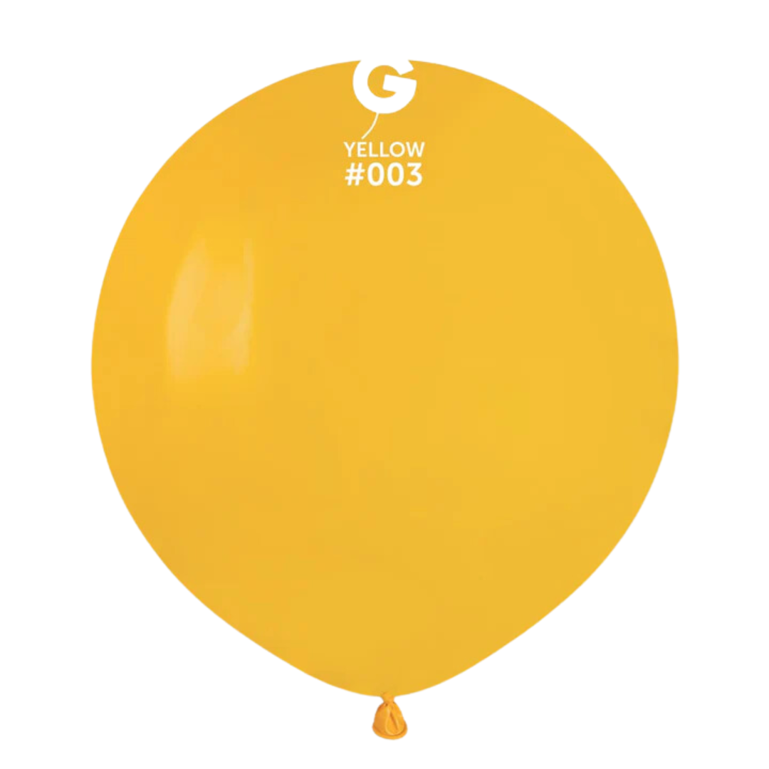 Latex Balloon Dark Yellow