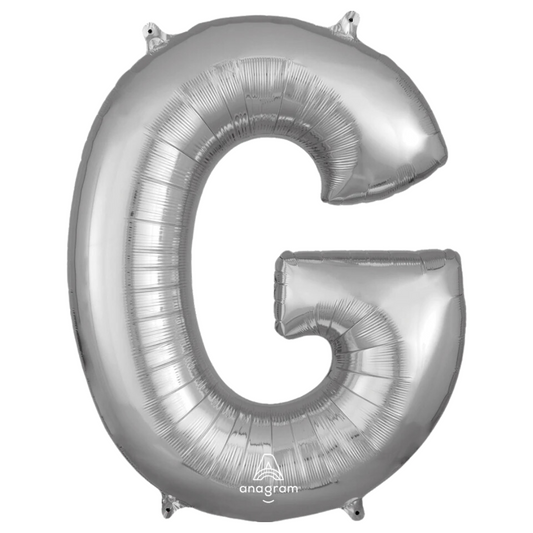 Foil Silver Letter G