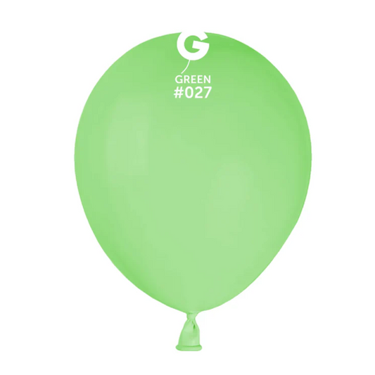 Globos de látex de neón verde