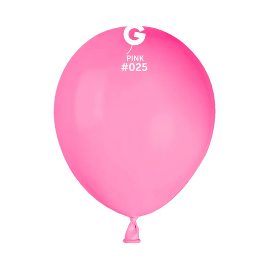 Globos de látex de neón rosa