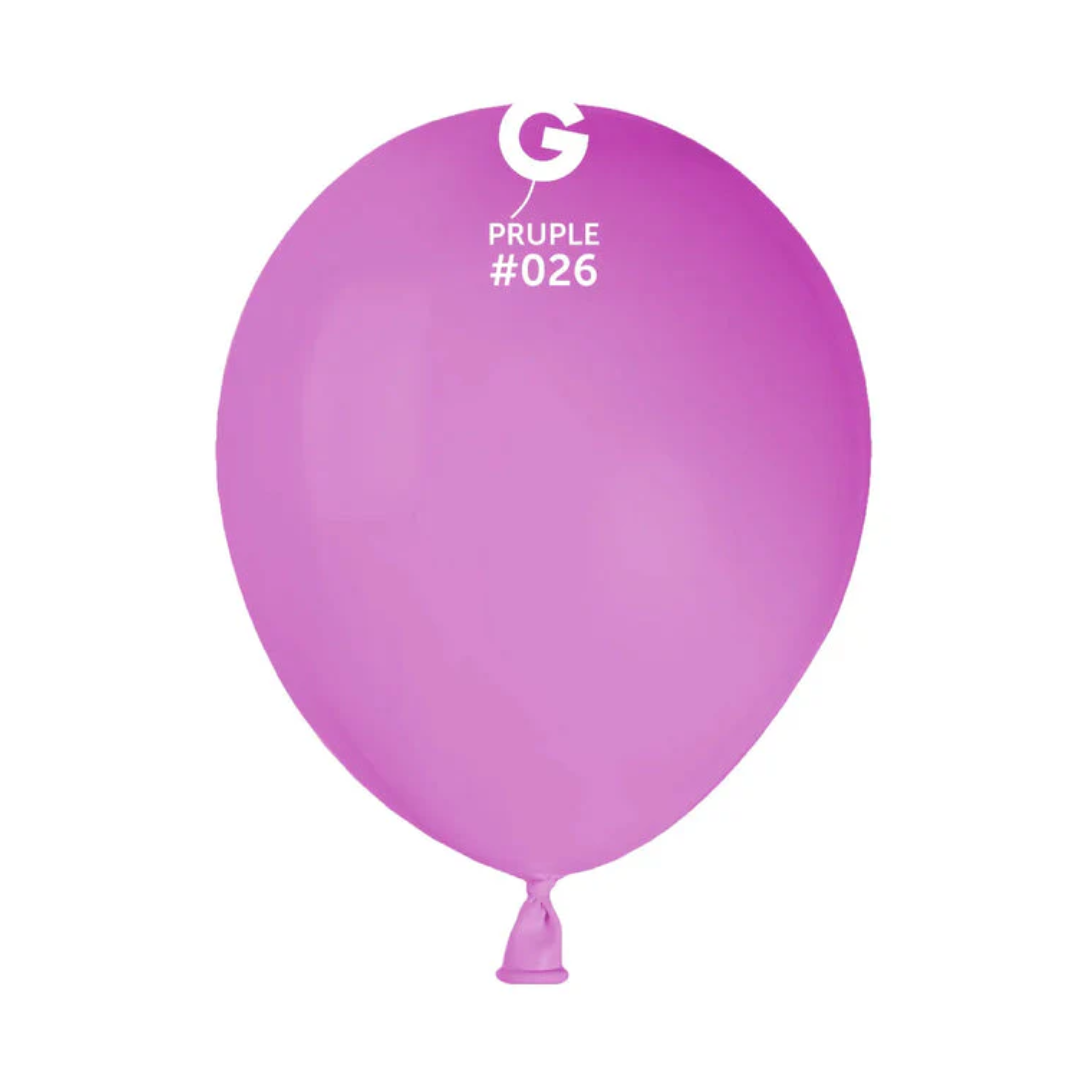 Globos de látex de neón morado