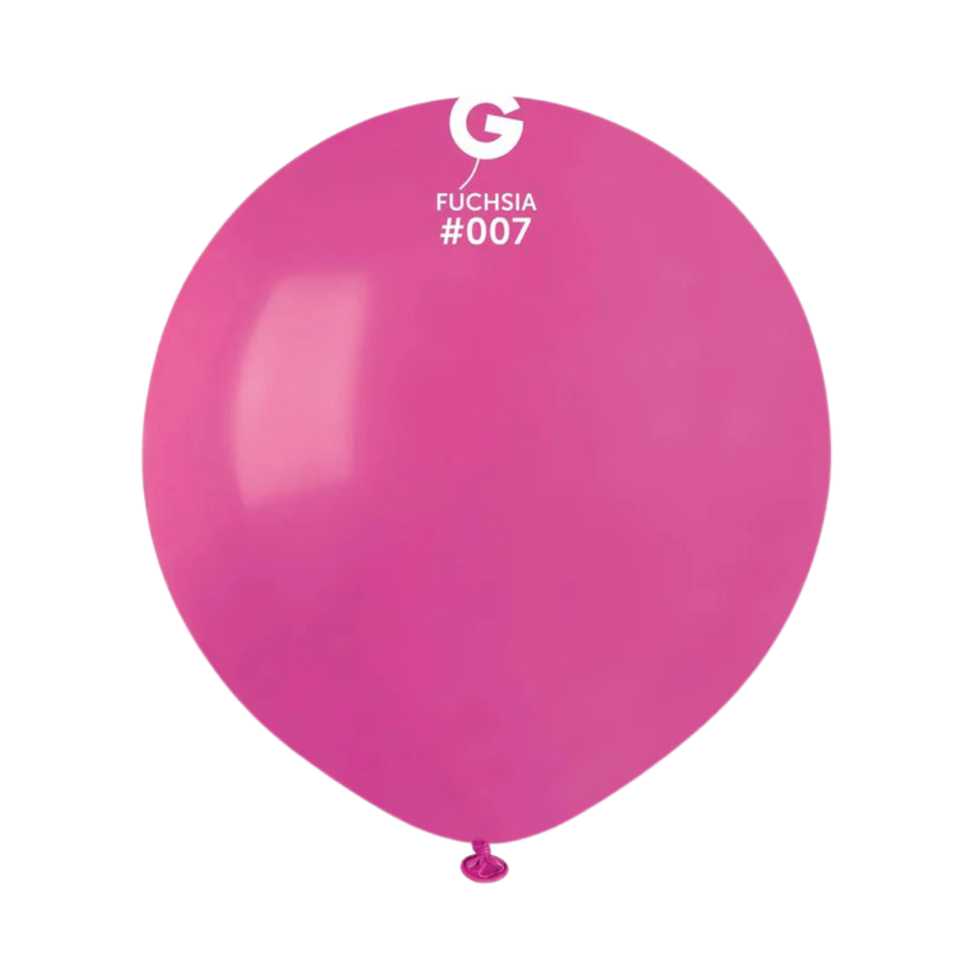 Globo de látex fucsia