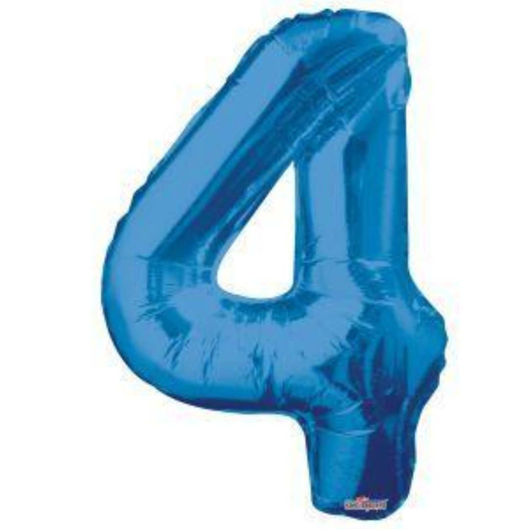 34” Foil Number Balloon 4