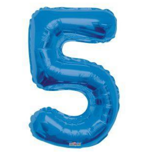 34” Foil Number Balloon 5