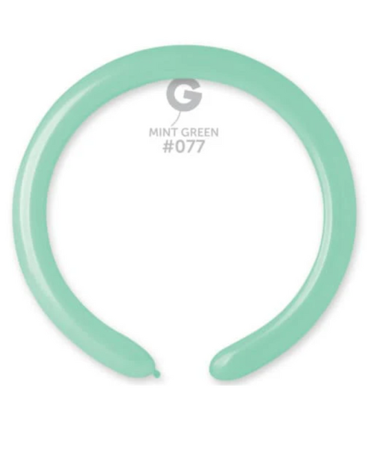 Modelling Balloon Mint Green